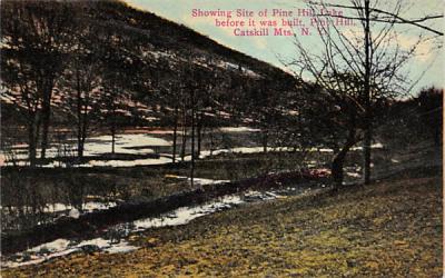 Lake Pine Hill, New York Postcard