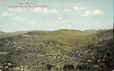 Belle Ayr Mountian Pine Hill, New York Postcard