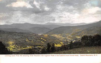 Slide Mountain Pine Hill, New York Postcard