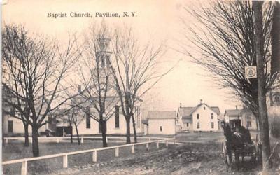 Baptist Church Pavilion, New York Postcard