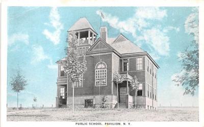 Public School Pavilion, New York Postcard