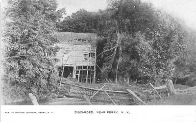 Discarded Perry, New York Postcard