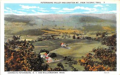 Petersburg Valley New York Postcard