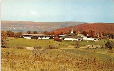Mount Saviour Benedictine Monastery Pine City, New York Postcard