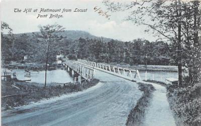 The Hill Plattmount, New York Postcard
