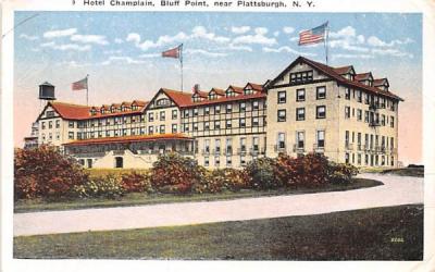 Hotel Champlain Plattsburg, New York Postcard