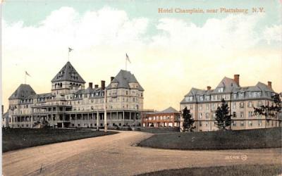 Hotel Champlain Plattsburg, New York Postcard