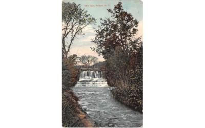 Mill Dam Poland, New York Postcard