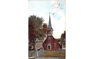 Church of the Presentation, Catholic Port Ewen, New York Postcard