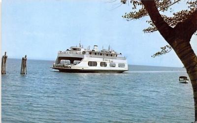 MV Champlain, Ferry Port Kent, New York Postcard