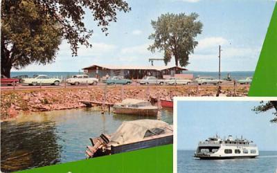 Lake Champlain Port Kent, New York Postcard