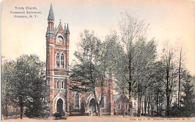 Trinity Church Potsdam, New York Postcard