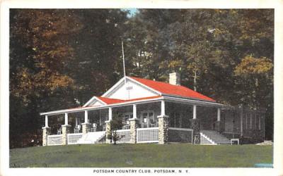 Potsdam Country Club New York Postcard