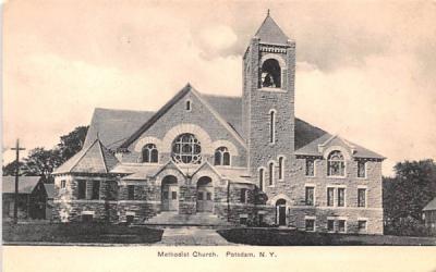 Methodist Church Potsdam, New York Postcard