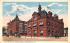 Post Office & Nelson House Poughkeepsie, New York Postcard