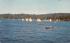 Boating on the Lake Pine Bush, New York Postcard