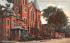 St Mary's Church, Rectory & Orphanage Port Jervis, New York Postcard