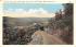 Delaware River from the Top of Sky Line Drive Port Jervis, New York Postcard