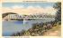 New Mid Delaware Bridge Port Jervis, New York Postcard