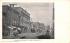 Looking up Pike Street Port Jervis, New York Postcard