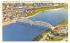 Mid Delaware River Bridge Port Jervis, New York Postcard