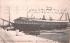 Receiving Ship Lancaster Portcrane, New York Postcard
