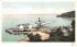 Steamer Landing Port Kent, New York Postcard