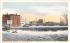 Racquette River Dam & Bridge Potsdam, New York Postcard
