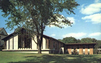 Lutheran Church of the Atonement - Oneonta, New York NY Postcard