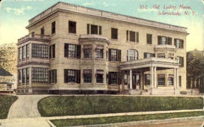 Old Ladies home  - Schenectady, New York NY Postcard