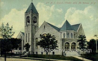 M.E. Church, Chester Hill - Mt Vernon, New York NY Postcard