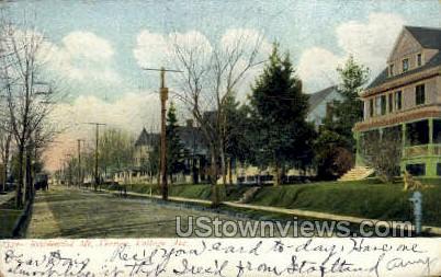 Residential, Cottage Ave. - Mt Vernon, New York NY Postcard
