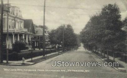 Wallace Ave. - Mt Vernon, New York NY Postcard