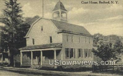 Court House - Bedford, New York NY Postcard