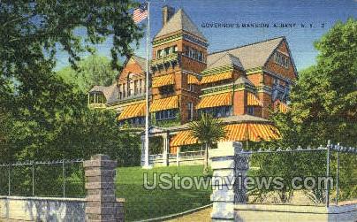 Governor's Mansion - Albany, New York NY Postcard