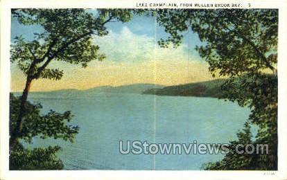 Mullen Brook Bay - Lake Champlain, New York NY Postcard