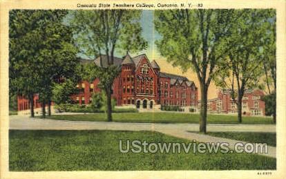 Oneonia State Teachers College - Oneonta, New York NY Postcard