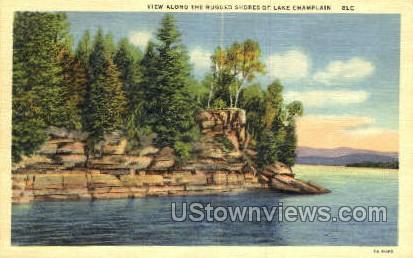 Lake Champlain, New York, NY Postcard