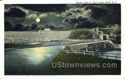 Delta Dam - Rome, New York NY Postcard