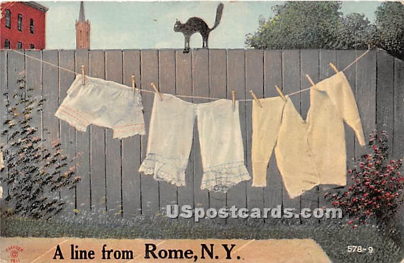 Rome, New York NY Postcard