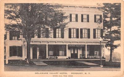 Delaware Valley Hotel Roxbury, New York Postcard