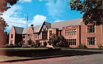 Roxbury Central School New York Postcard
