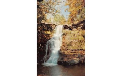 Beautiful Falls Roxbury, New York Postcard