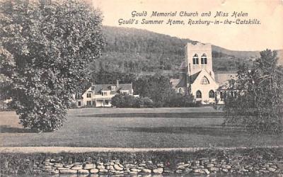 Gould Memorial Church Roxbury, New York Postcard