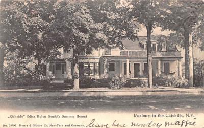 Kirkside Miss Helen Gould's Summer Home Roxbury, New York Postcard