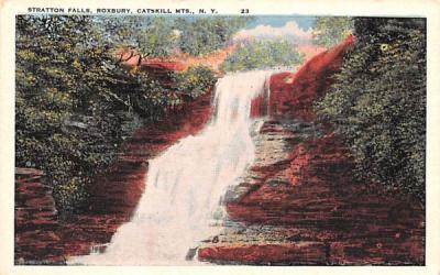 Stratton Falls Roxbury, New York Postcard