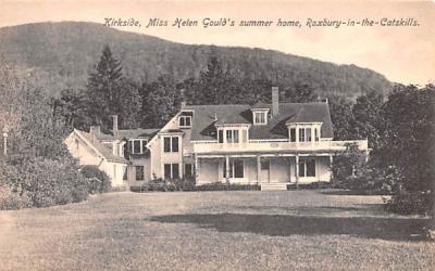 Kirkside, Miss Helen Gould's Summer Residence Roxbury, New York Postcard