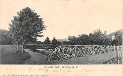 Kirkside Park Roxbury, New York Postcard