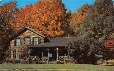 Woodchuck Lodge Roxbury, New York Postcard