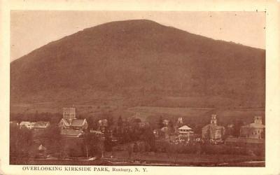 Overlooking Kirkside Park Roxbury, New York Postcard